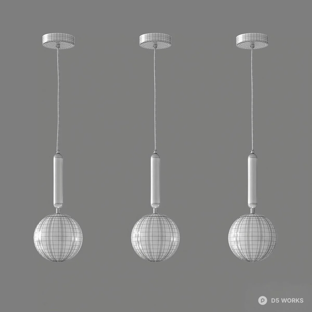 Minimalist Recessed Lighting Fixtures 3d model thumbnail 2