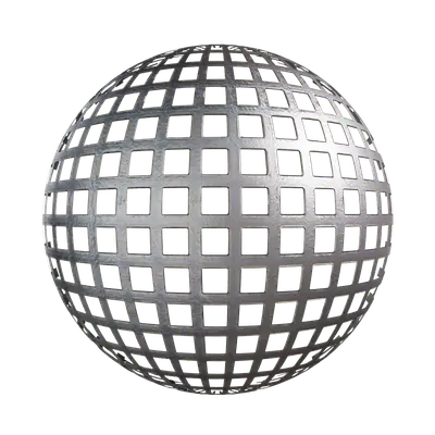 Square perforated iron sheet