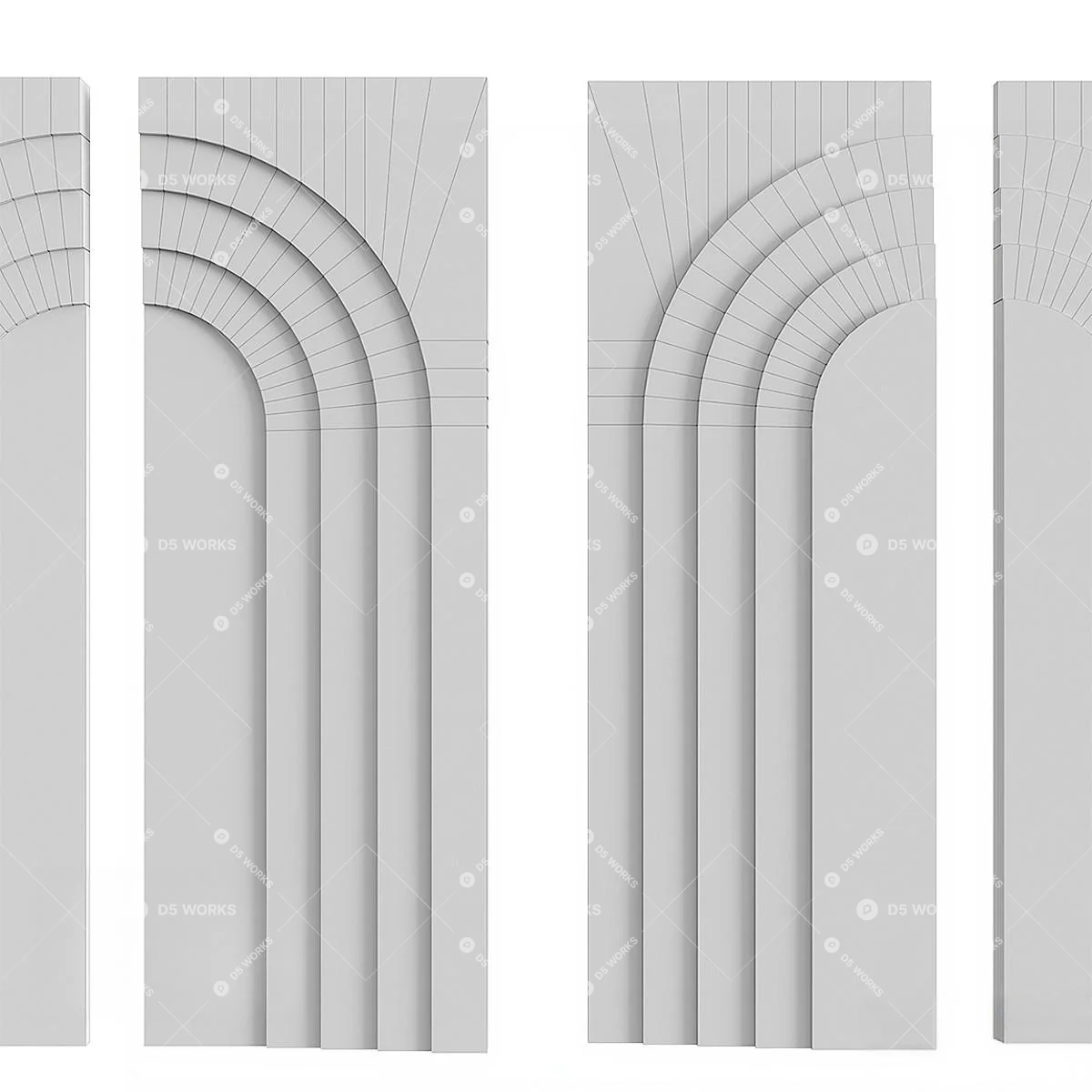 Wall Panel 3d model thumbnail 2