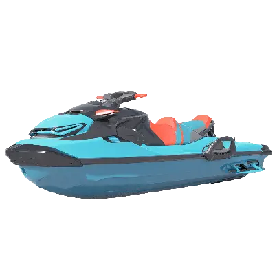 Motorboat 3d model