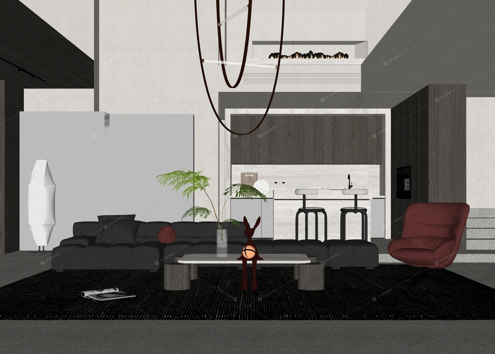 Living Rooms 3D Models 2