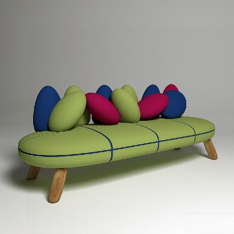 Modern Children's Sofa 