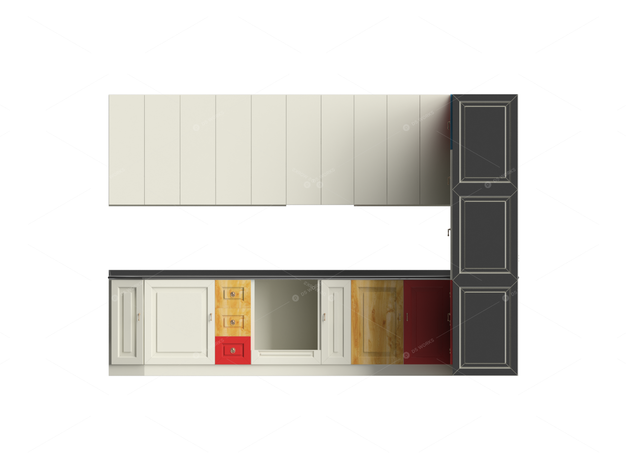 Cabinets 3D Models 2