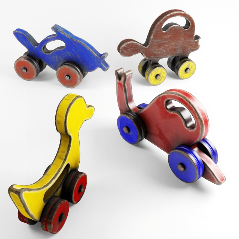Modern Toy Car