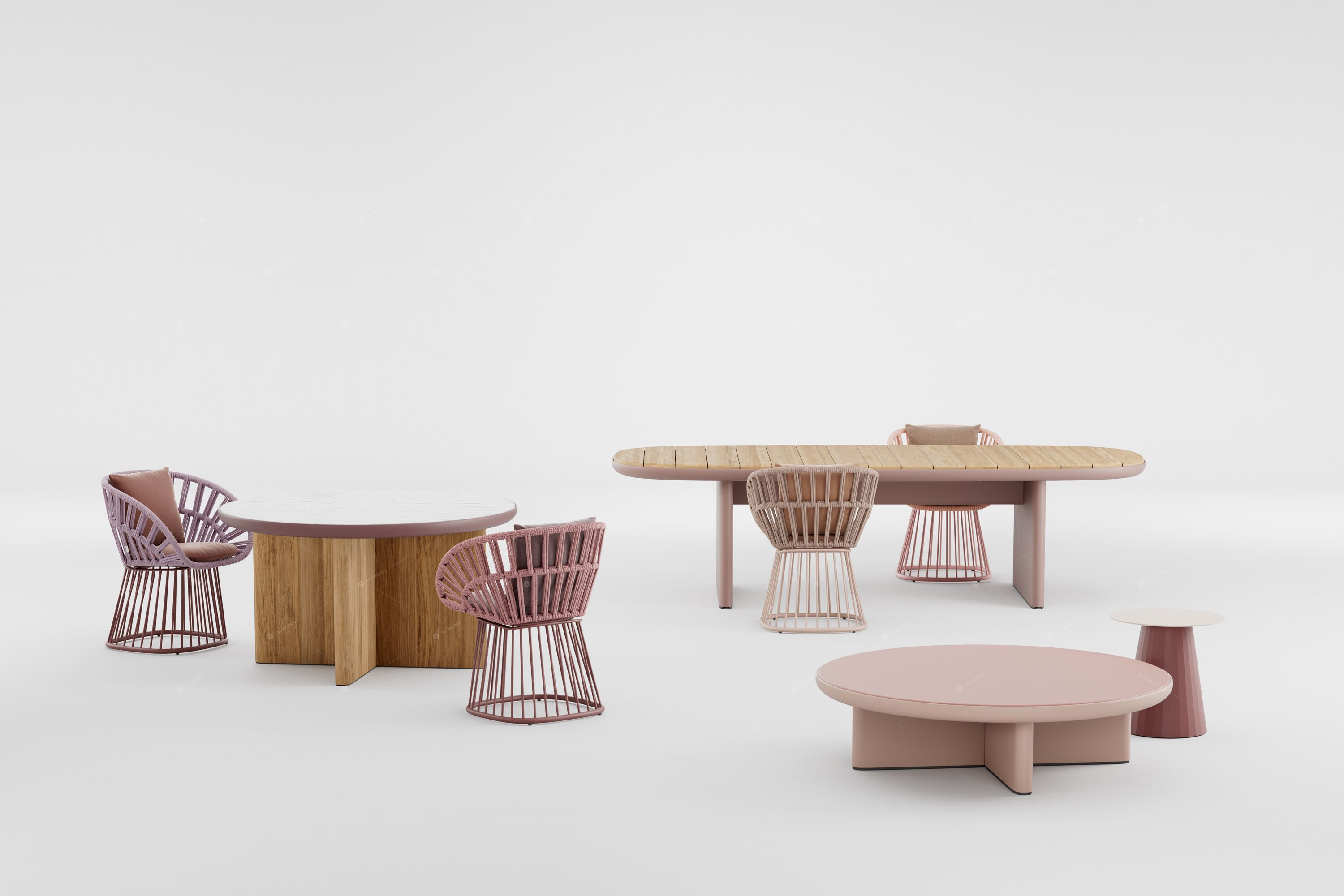 Outdoor Furniture 3D Models 4
