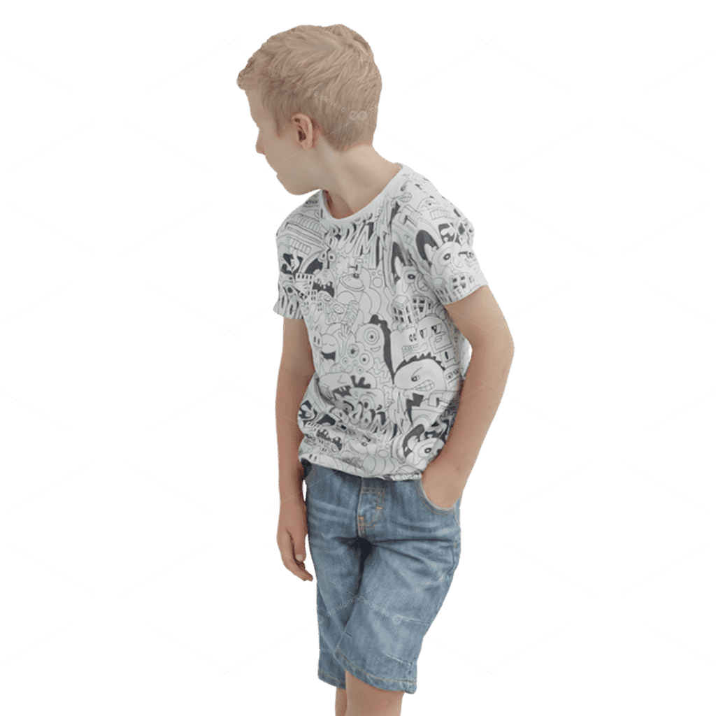 Children 3D Models