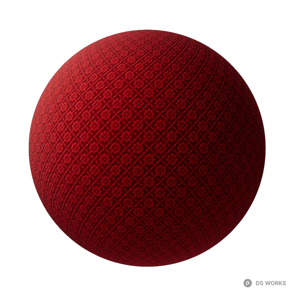 Red carpet pbr material - Image 1