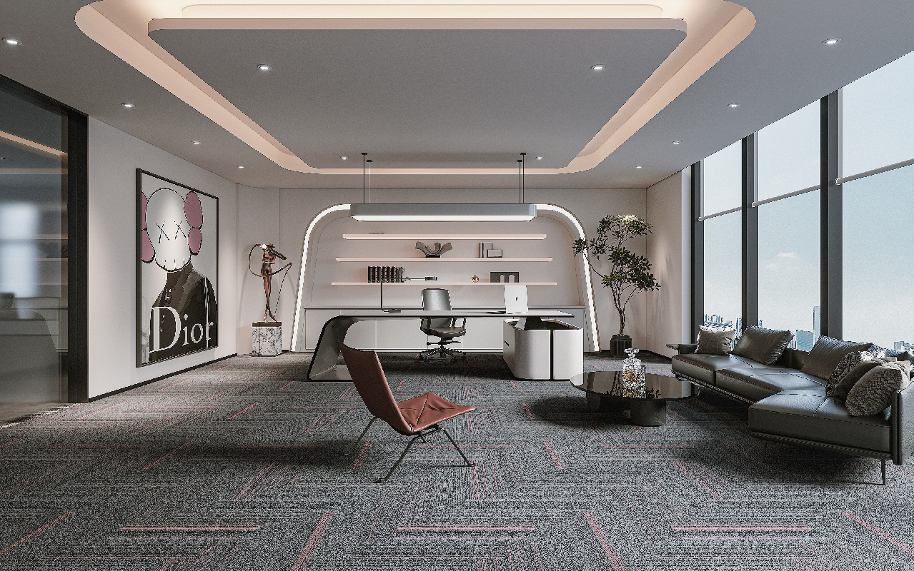 Modern Futuristic Independent Office 
