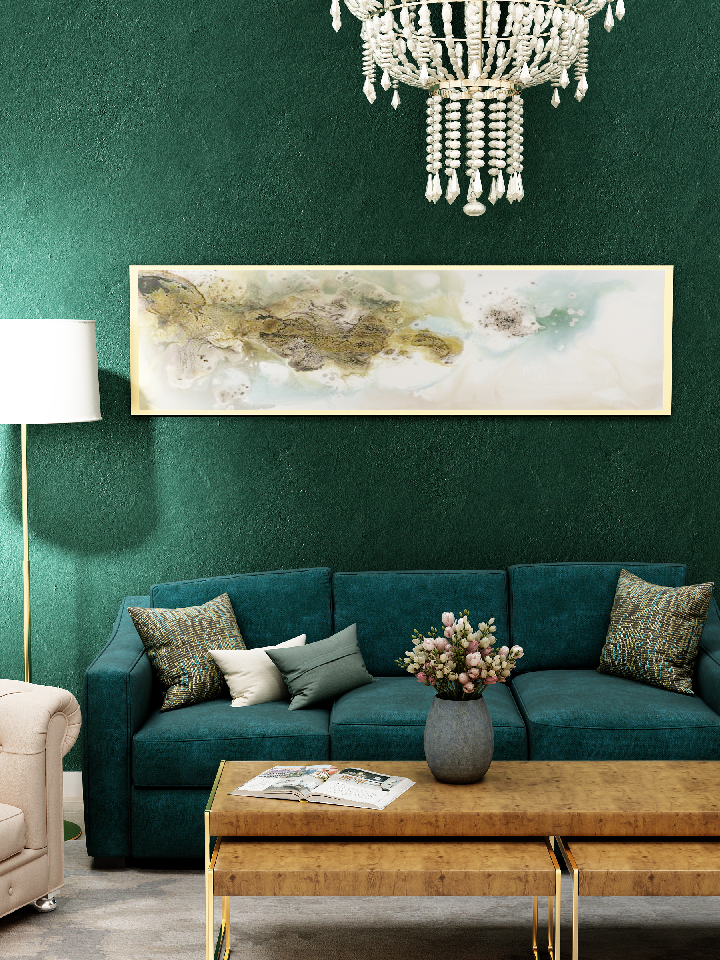 American Sofa & Side Table Set