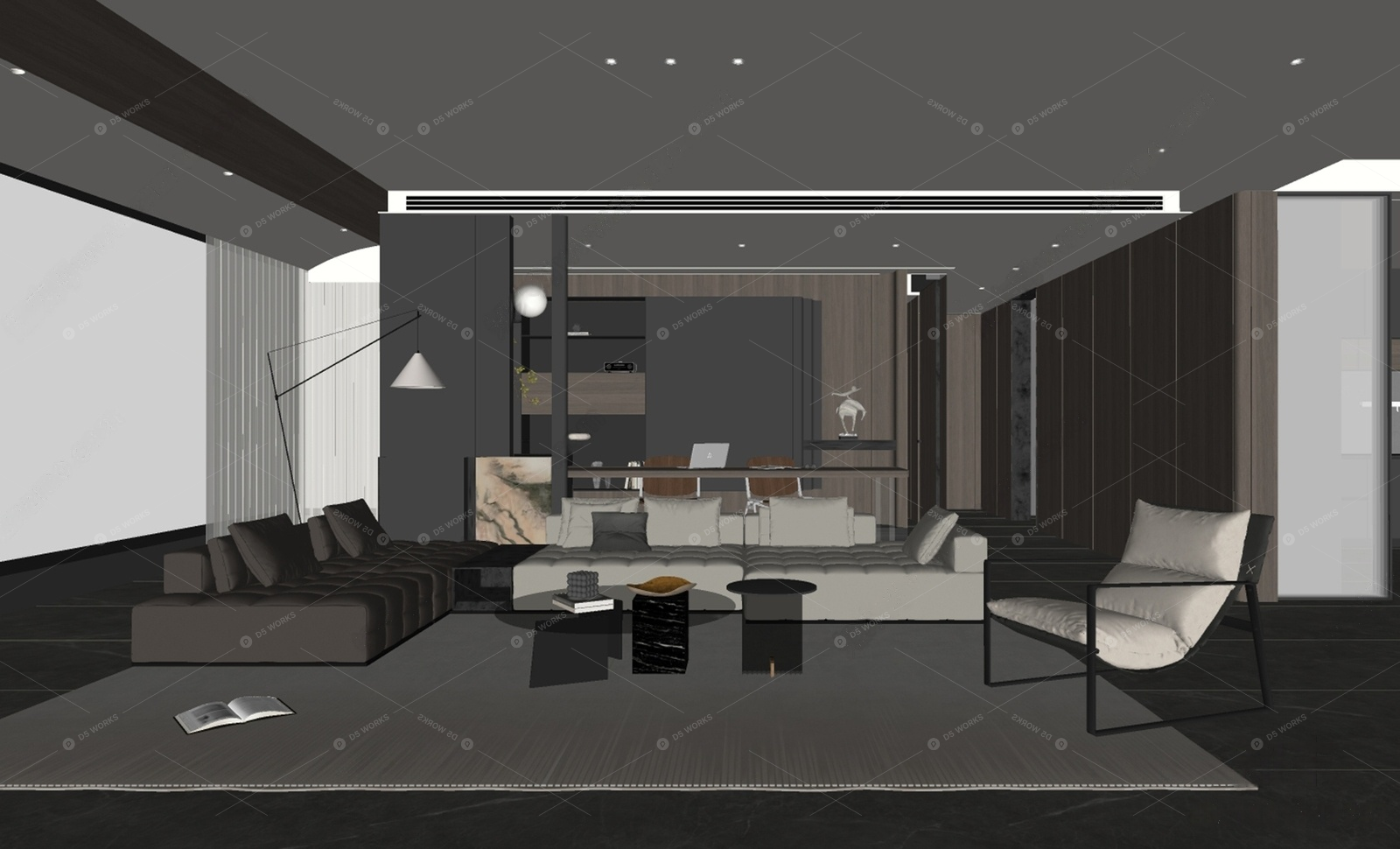 Living Rooms 3D Models 2