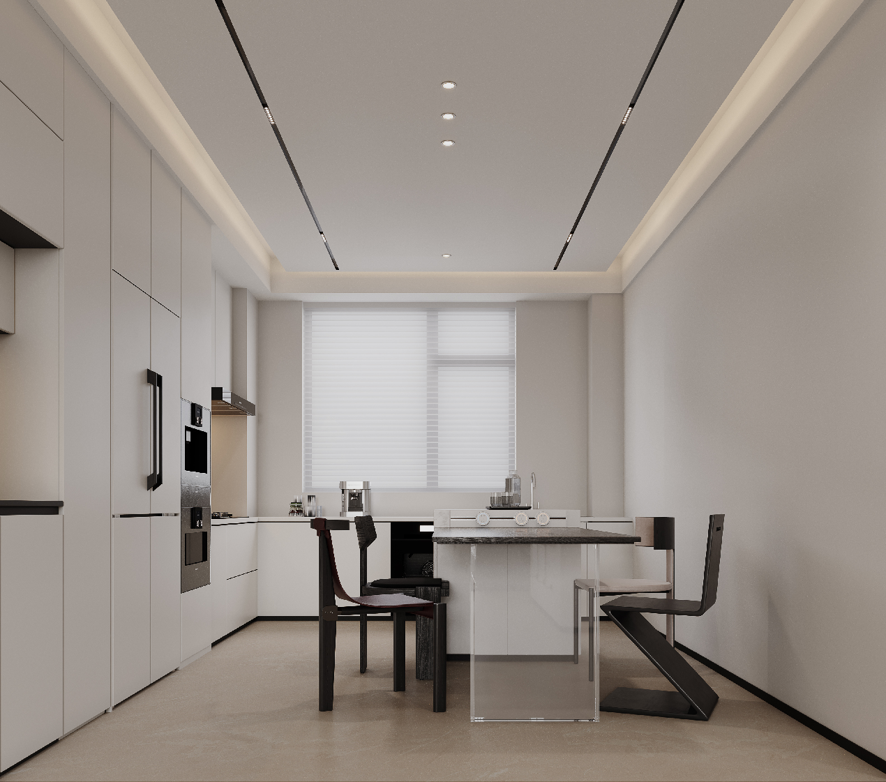 Minimalist Dining Room (Home)