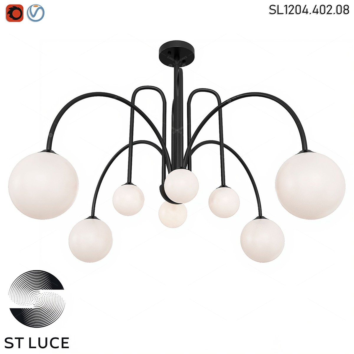 Flush Mount Lights 3D Models