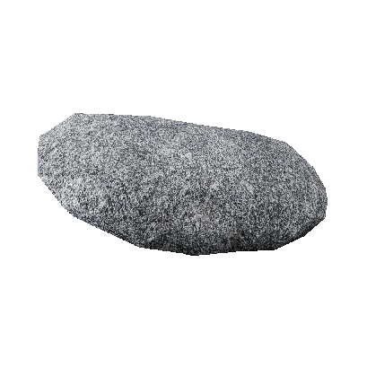 Stone Potted gray pebbles 86