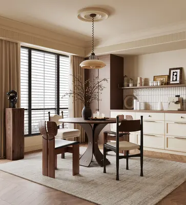 Mid-Century Modern Dining Room (Home)