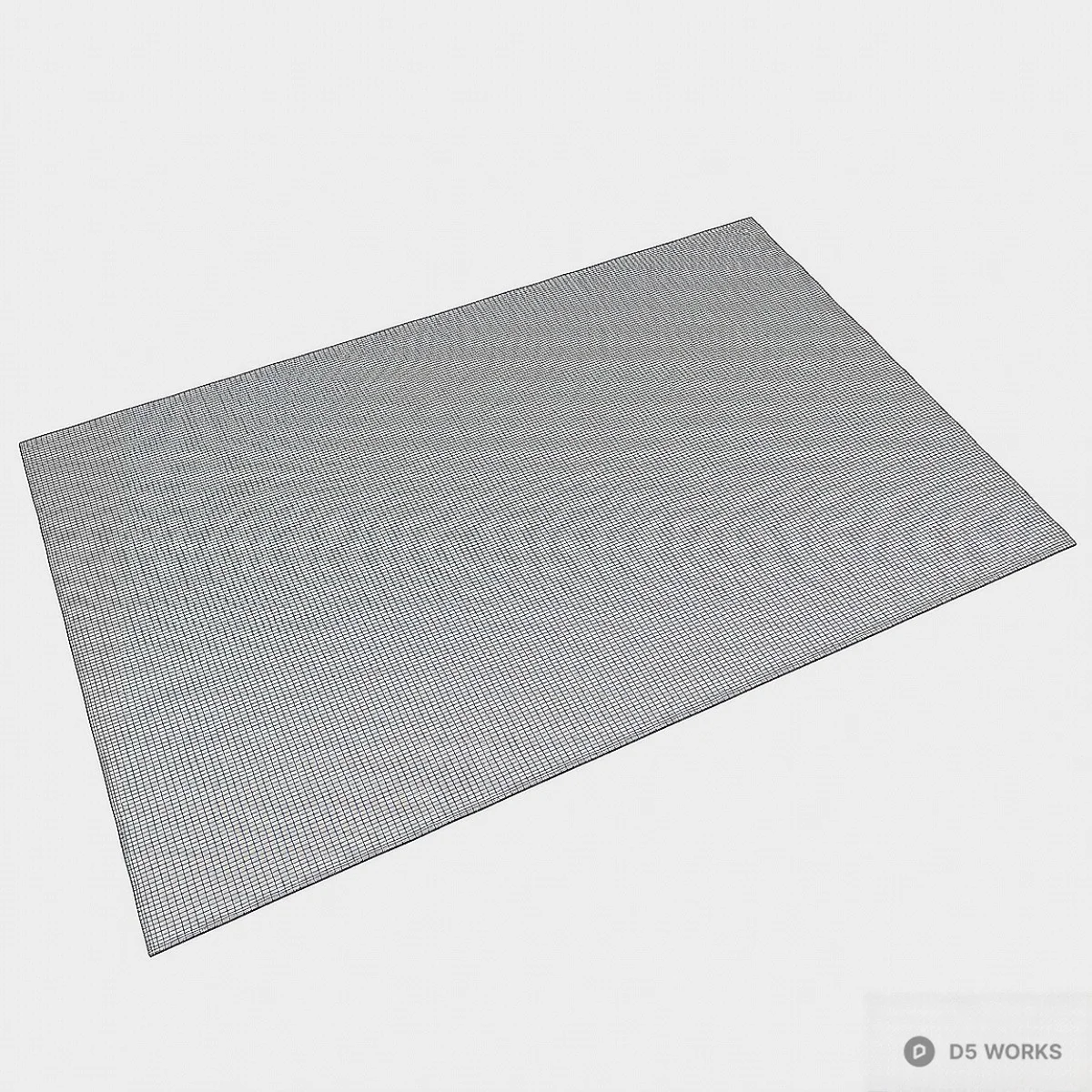 Wabi Sabi Style Rug 3d model thumbnail 2