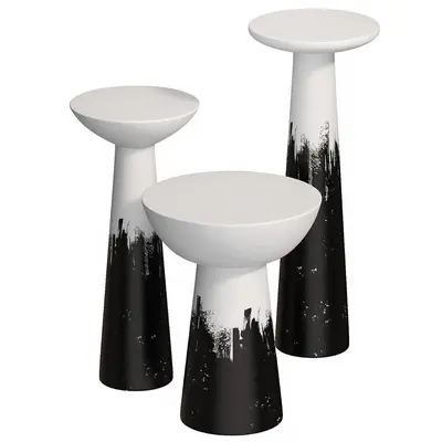 Organic Modern Side Table Set