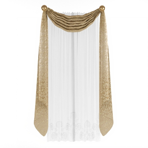 Modern Sheer Curtain