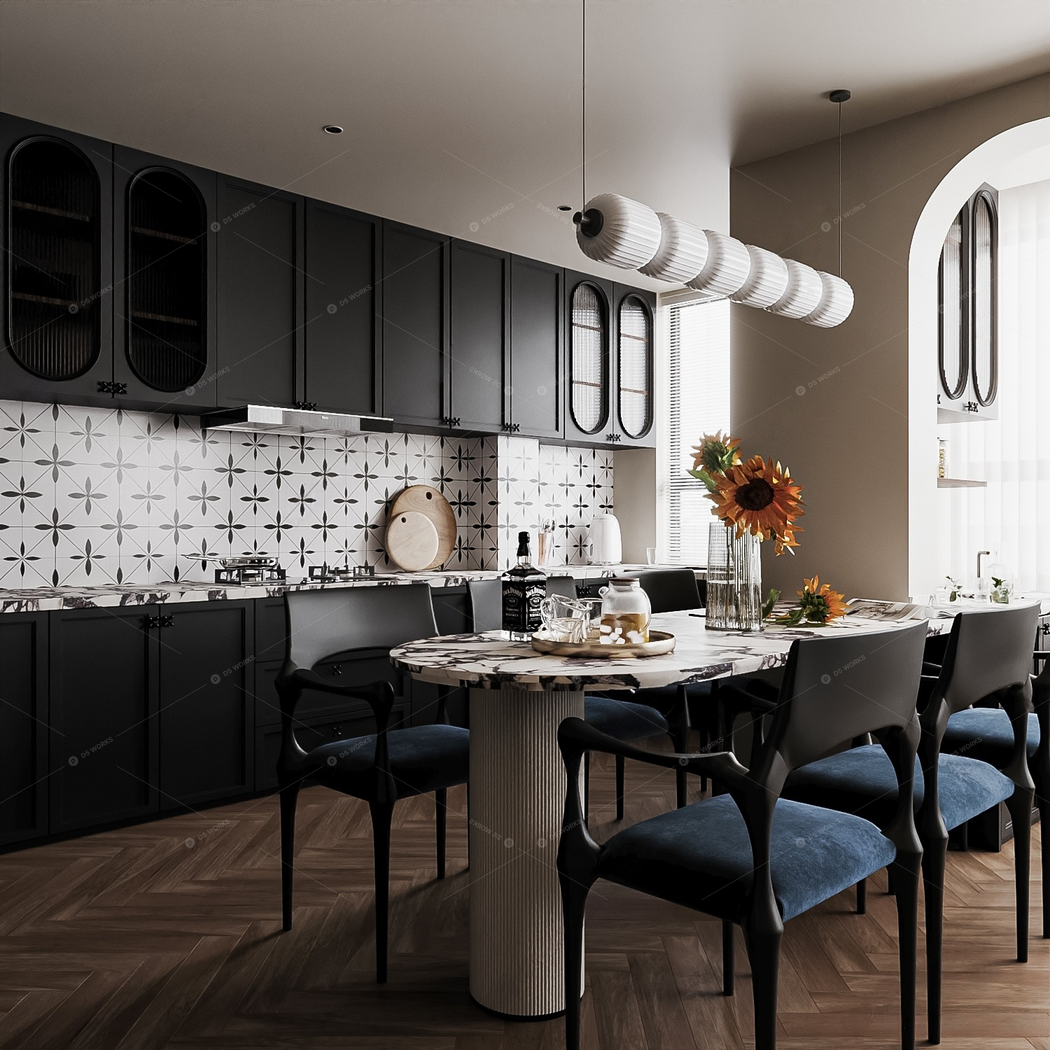 Living & Dining Rooms 3D Models 4