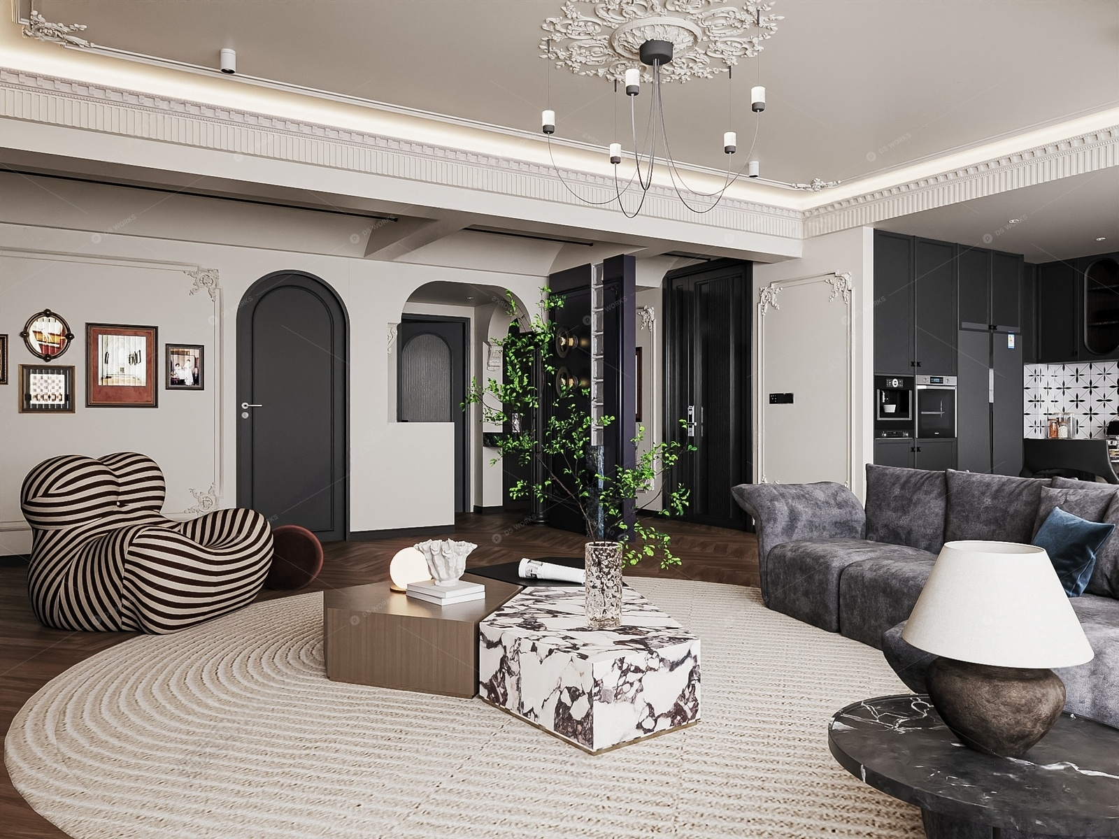 Living & Dining Rooms 3D Models 2