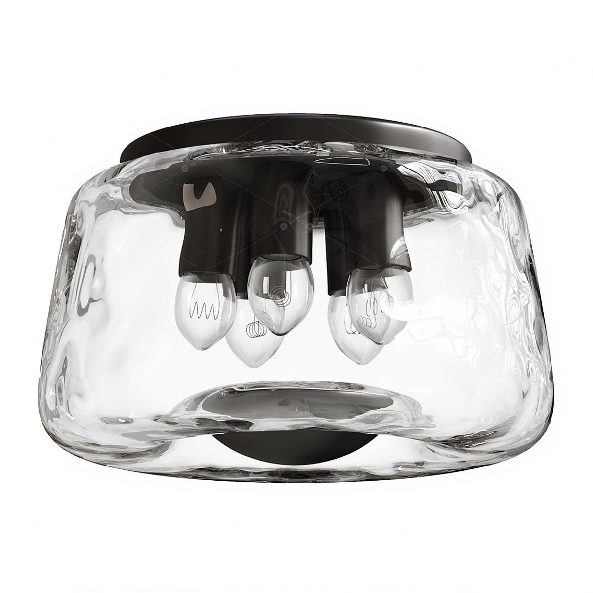 Flush Mount Lights 3D Models 2