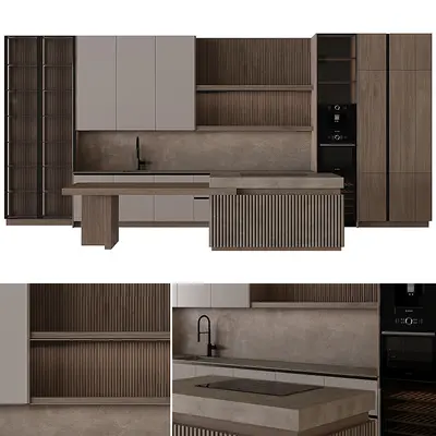 Creamy Kitchen Cabinets