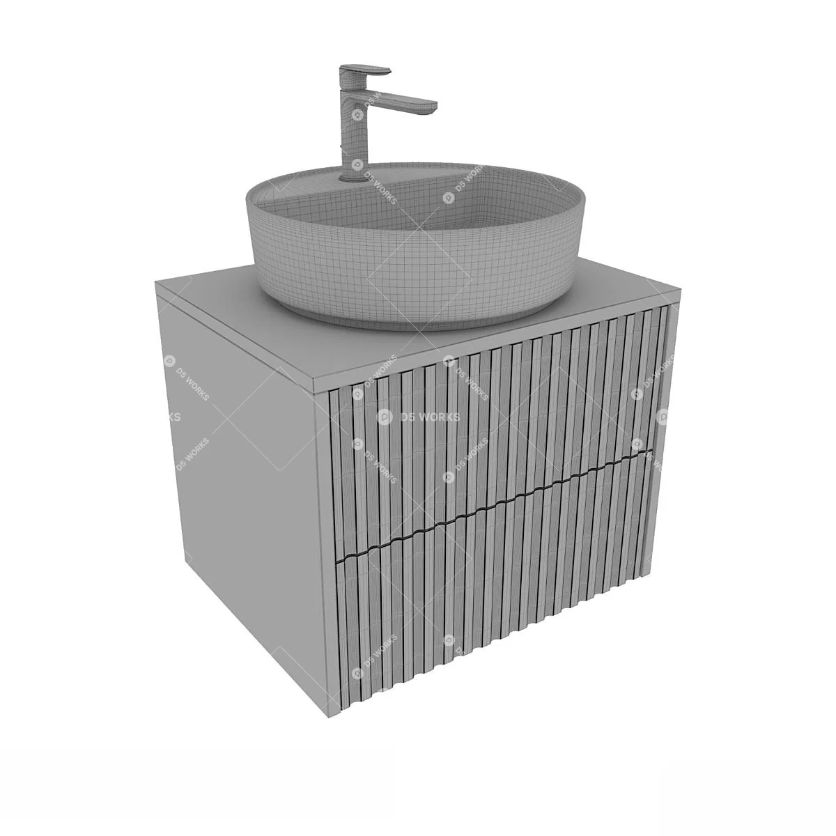 Bathroom Combination 3d model thumbnail 2