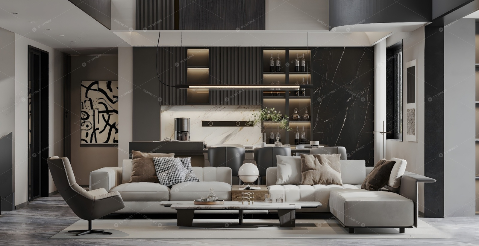 Living Rooms 3D Models 3