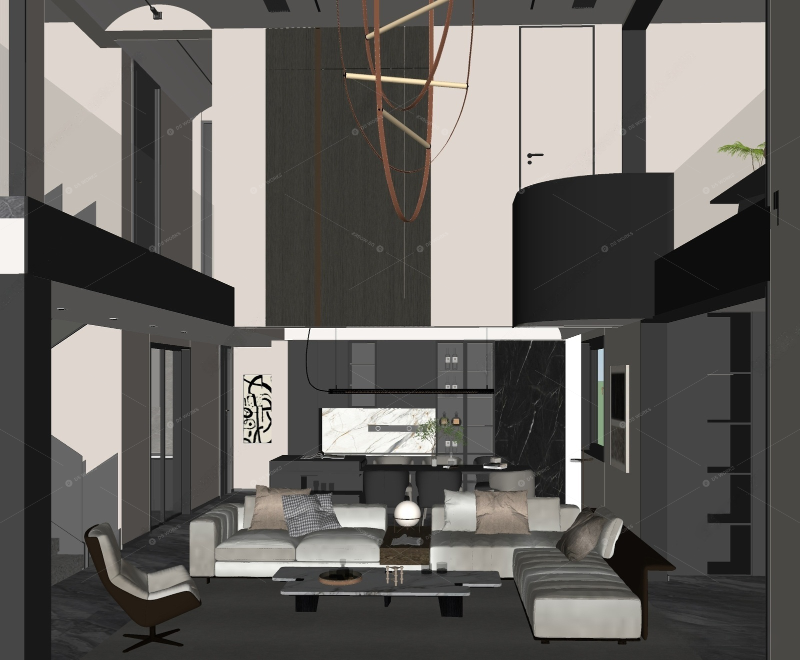 Living Rooms 3D Models 2
