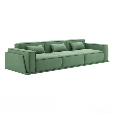 Modern Three-seater Sofa 3d model