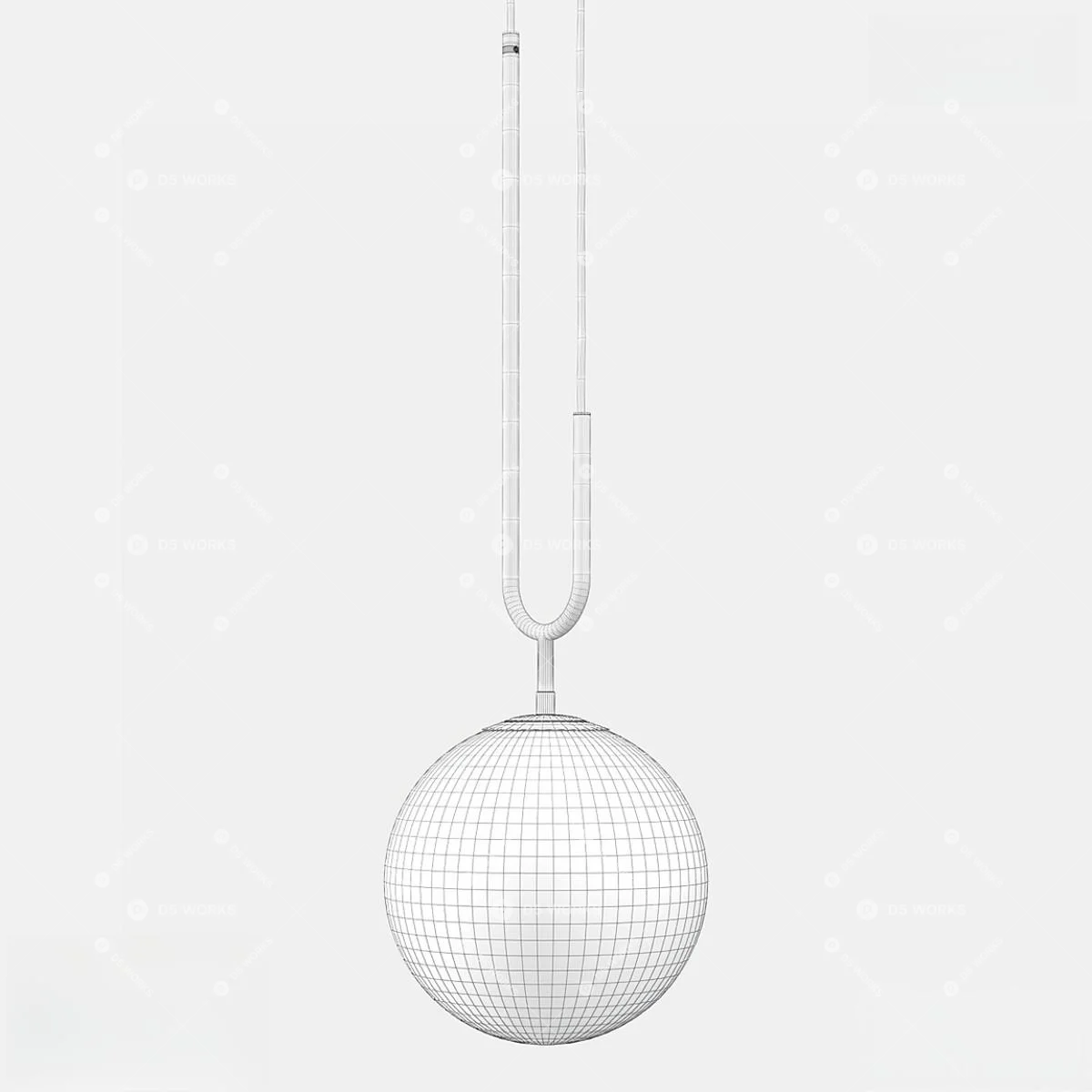 Pendant Light 3d model thumbnail 2