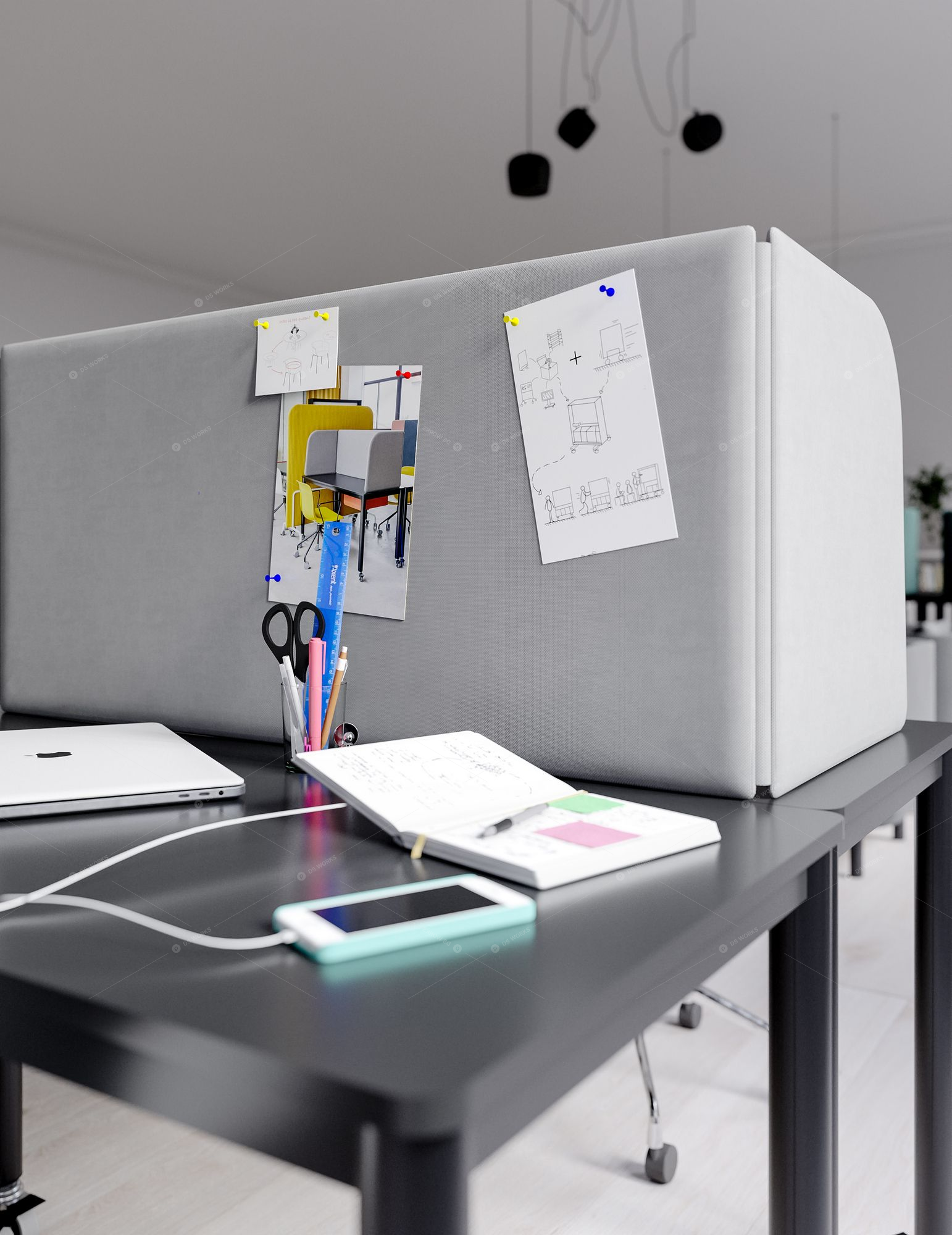 Screens & Partitions 3D Models 8