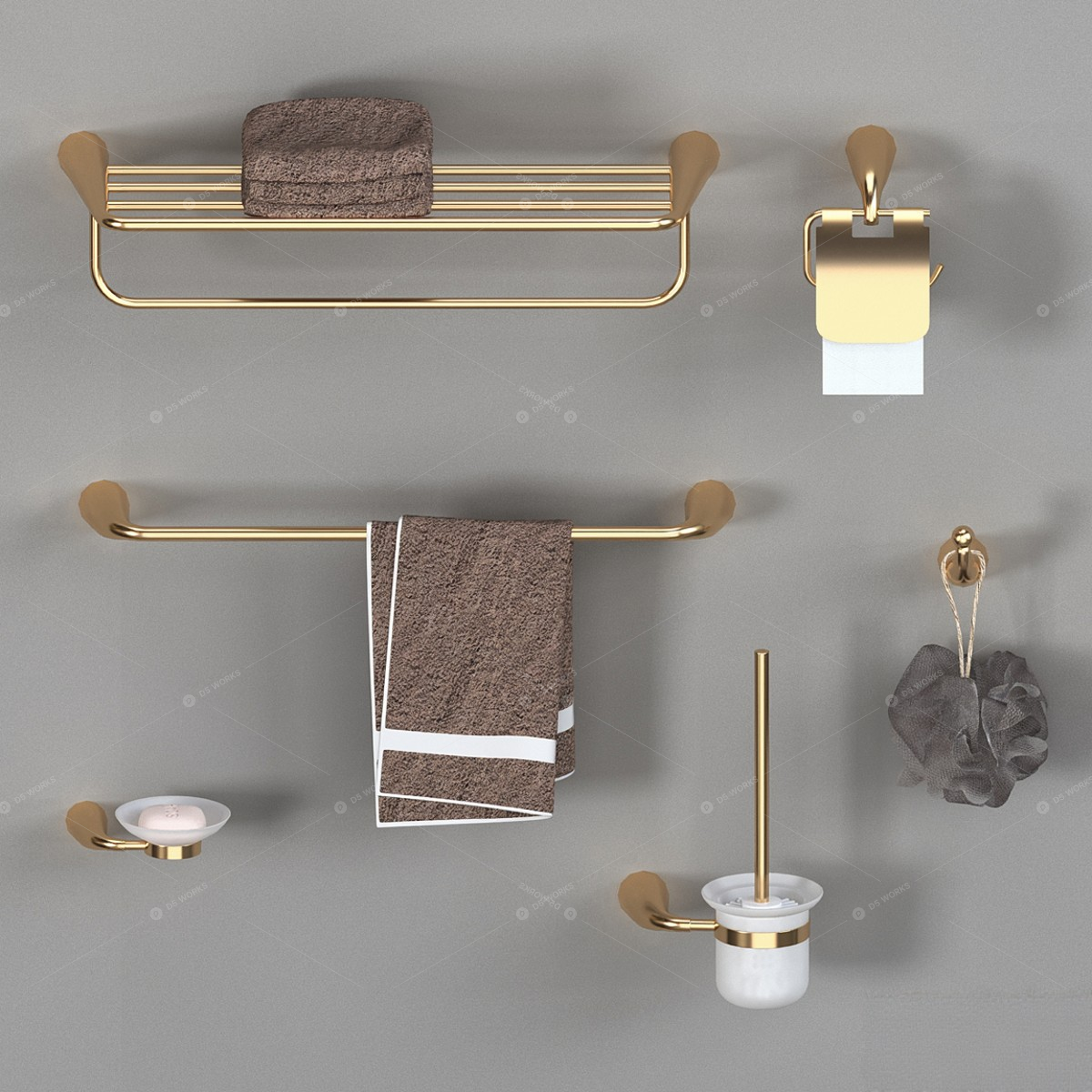 Bathroom Fixtures 3D Models 2