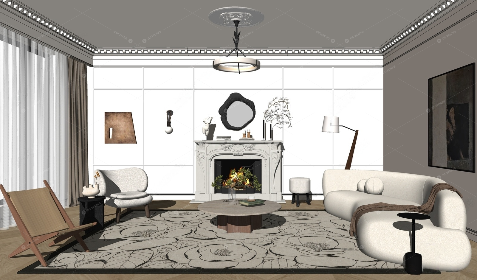 Living Rooms 3D Models 2
