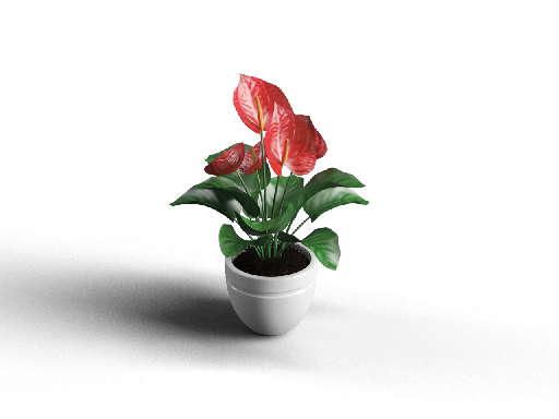 Modern Potted Plant
