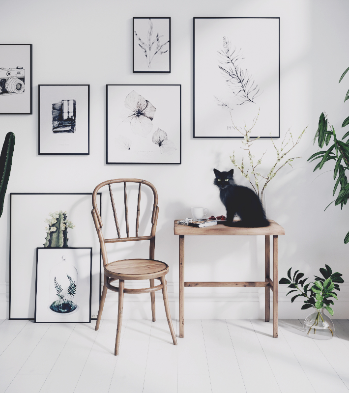 Scandinavian Leisure Table & Chair Set