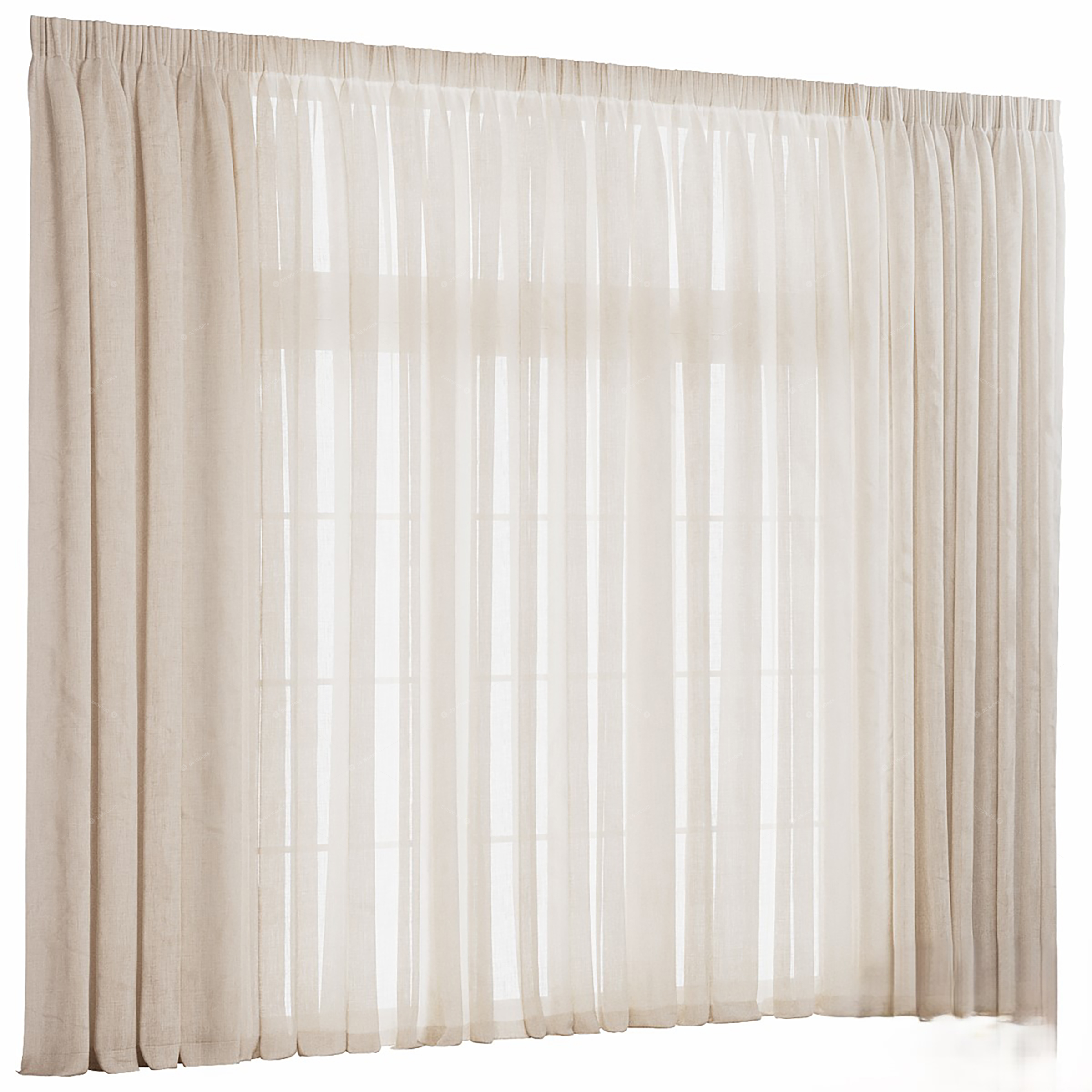 Curtains 3D Models 2