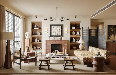 Modern Home Living Room