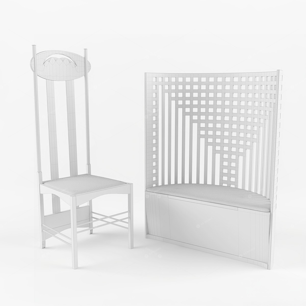Chairs 3D Models 2