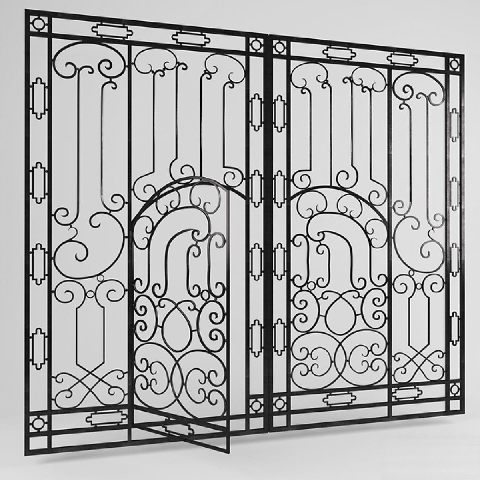 Modern Fence Guardrail