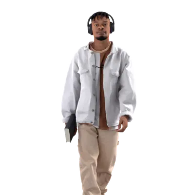 Casual man 169 3d model