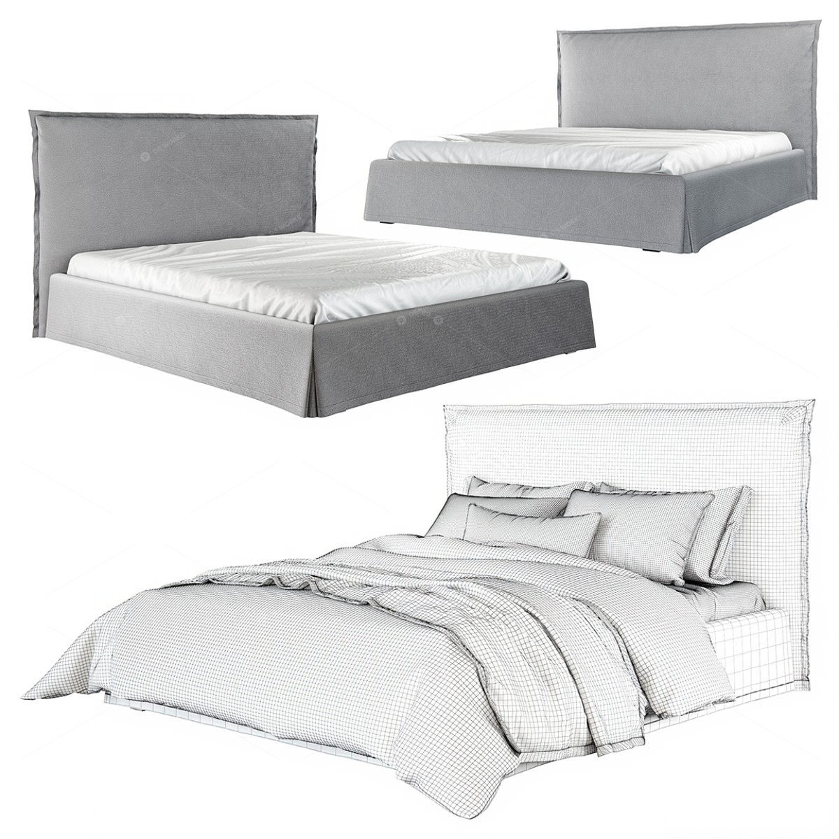 Beds 3D Models 2