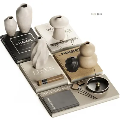Modern Creamy Decorative Set