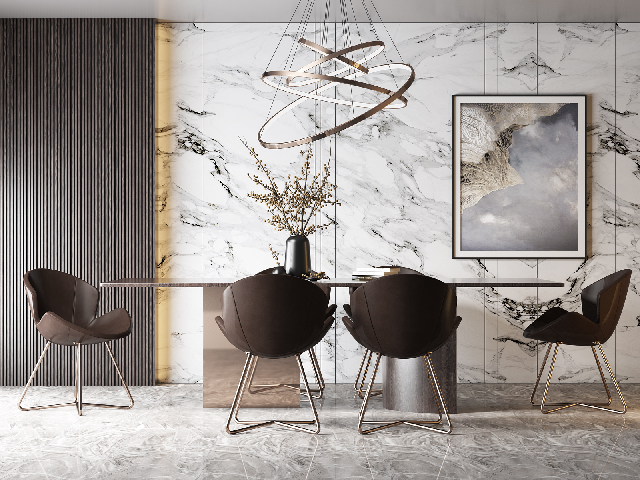 Modern Dining Table & Chairs Set