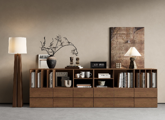Wabi-Sabi Bookcase