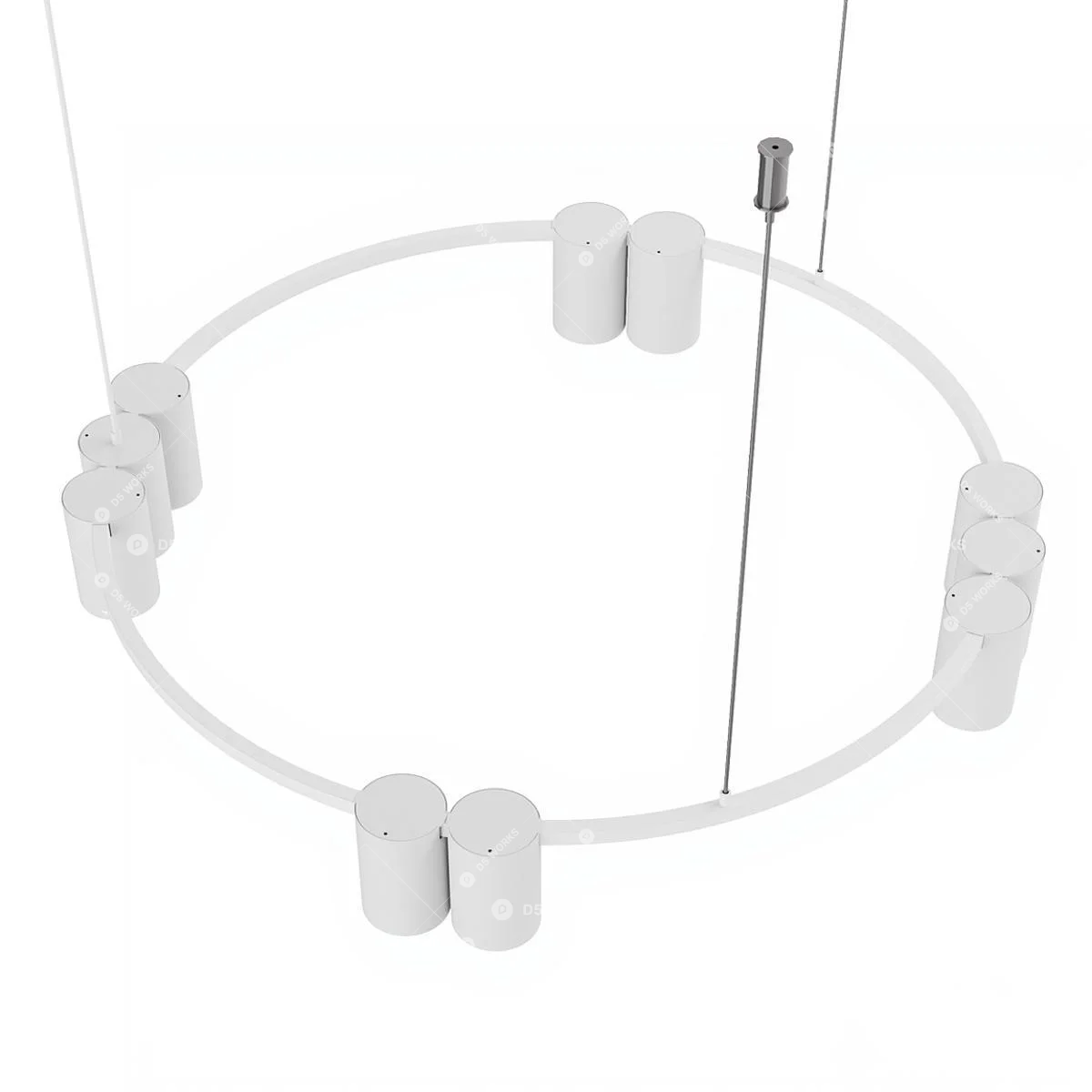 Pendant Light 3d model thumbnail 3