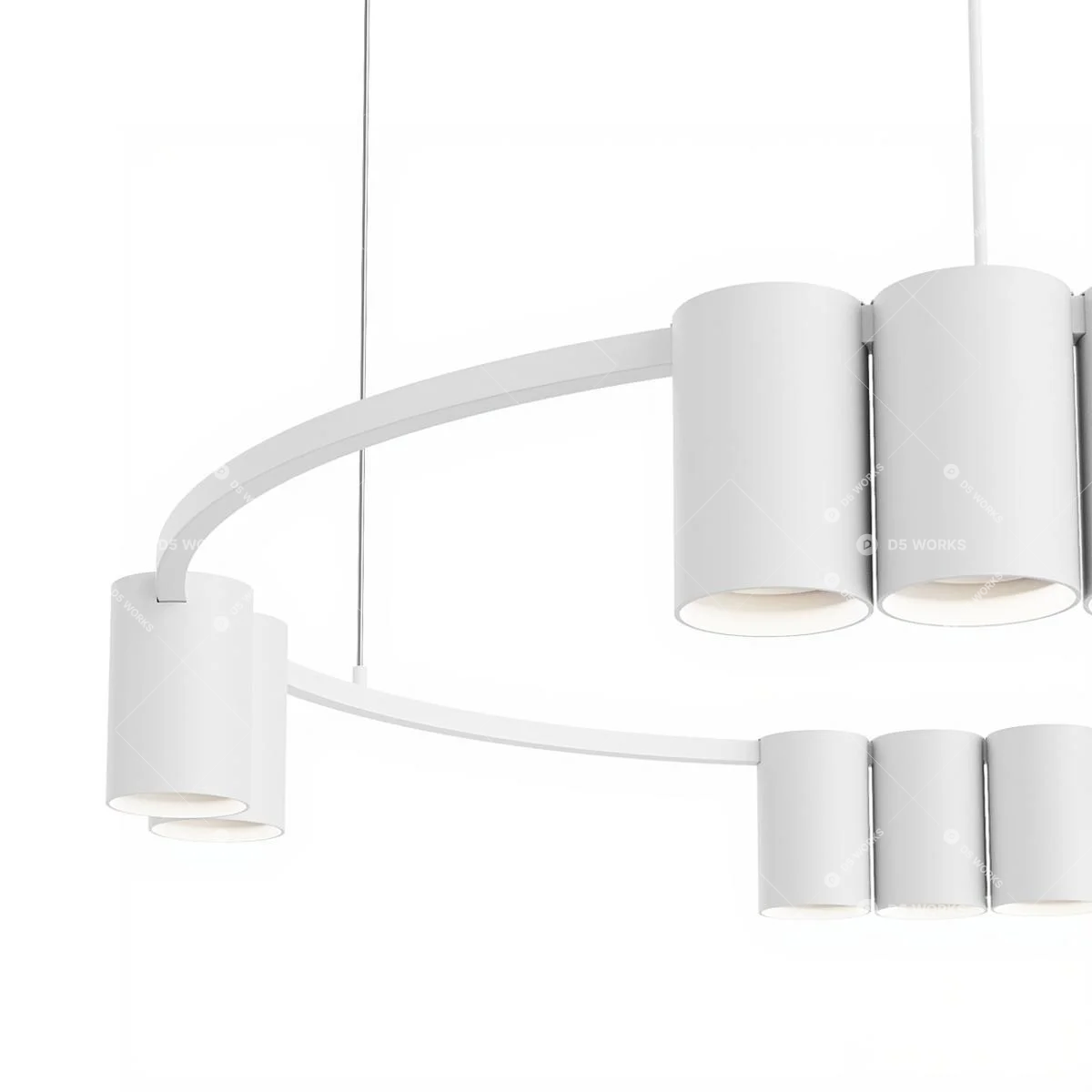 Pendant Light 3d model thumbnail 2
