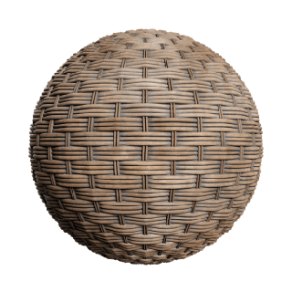 Wickerwork Rattan weaving 04