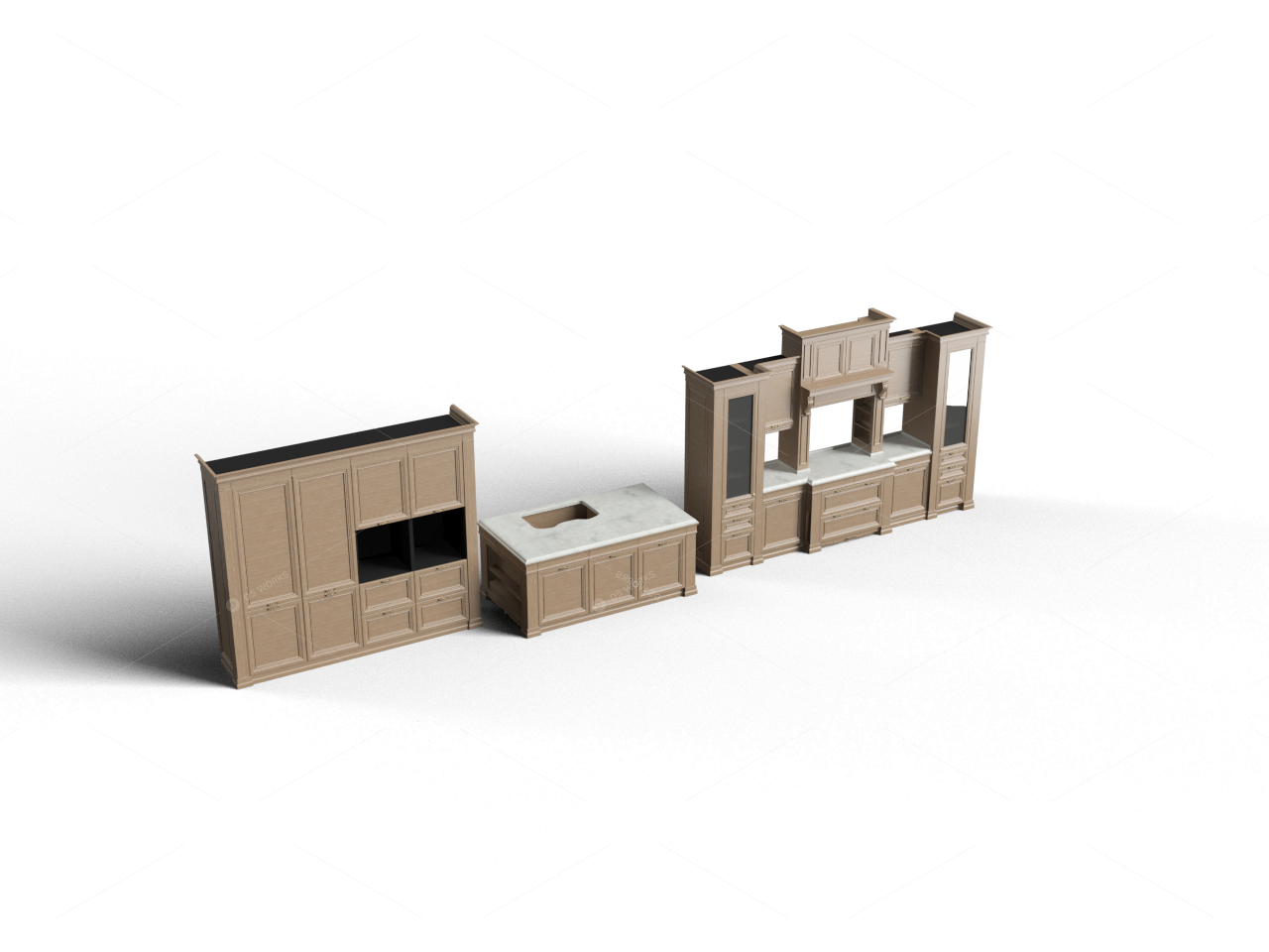 Cabinets 3D Models