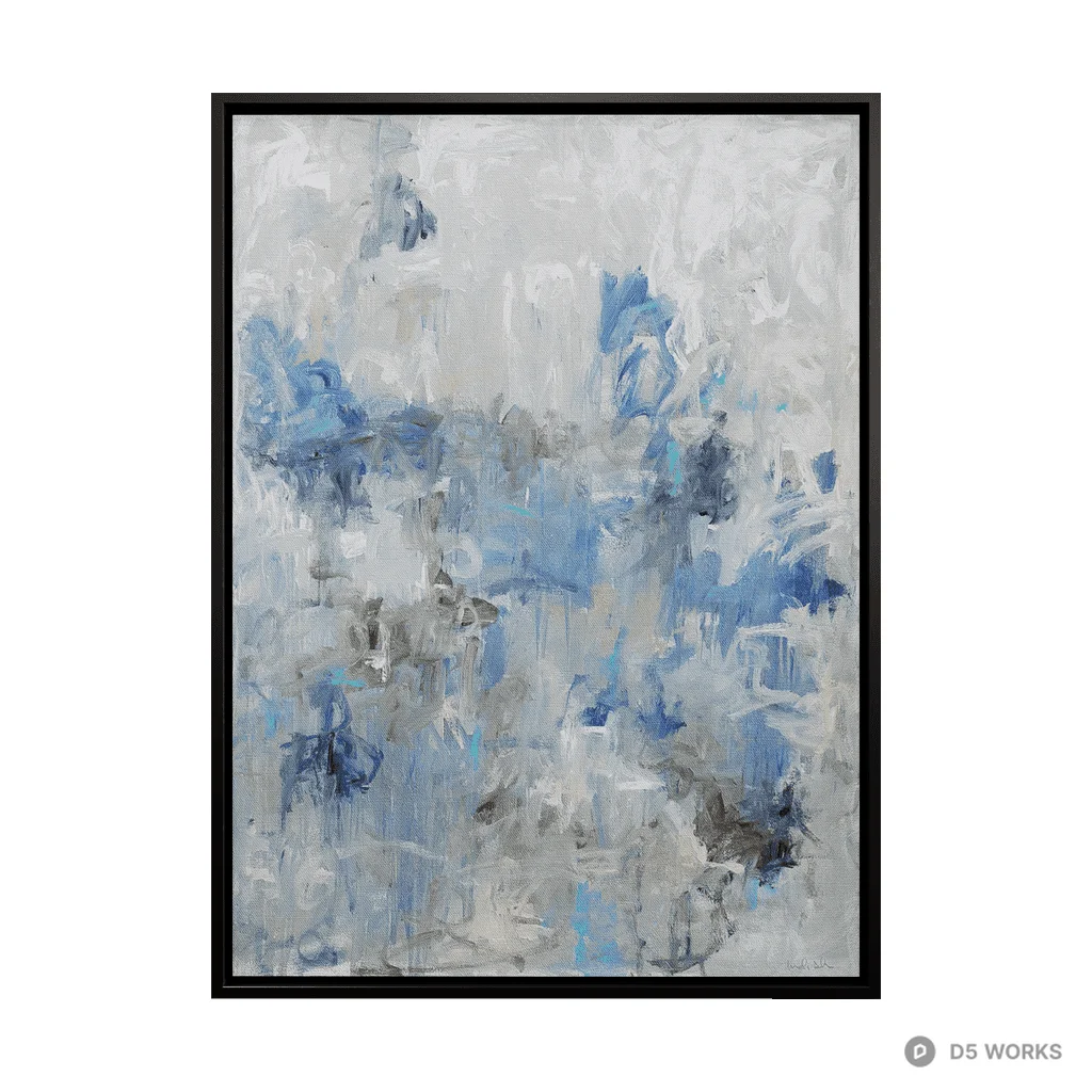 Black Metal Frame Hanging Picture 03 3d model - Image 1