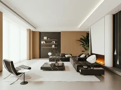 Modern Home Living Room